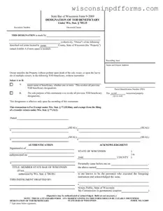 Fill Out Your Wisconsin 9 Template