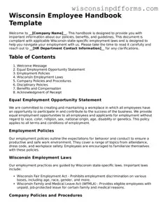 Attorney-Approved Wisconsin Employee Handbook Document