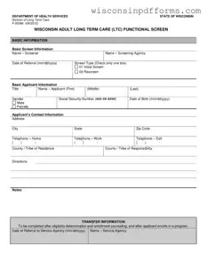 Fill Out Your Wisconsin F 00366 Template