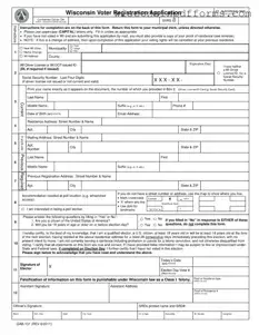 Fill Out Your Wisconsin Gab 131 Template