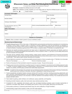 Fill Out Your Wisconsin Tax Exempt Template